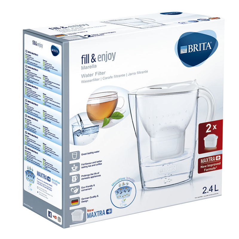 Jarra depurador agua brita MARELLA 2.4L