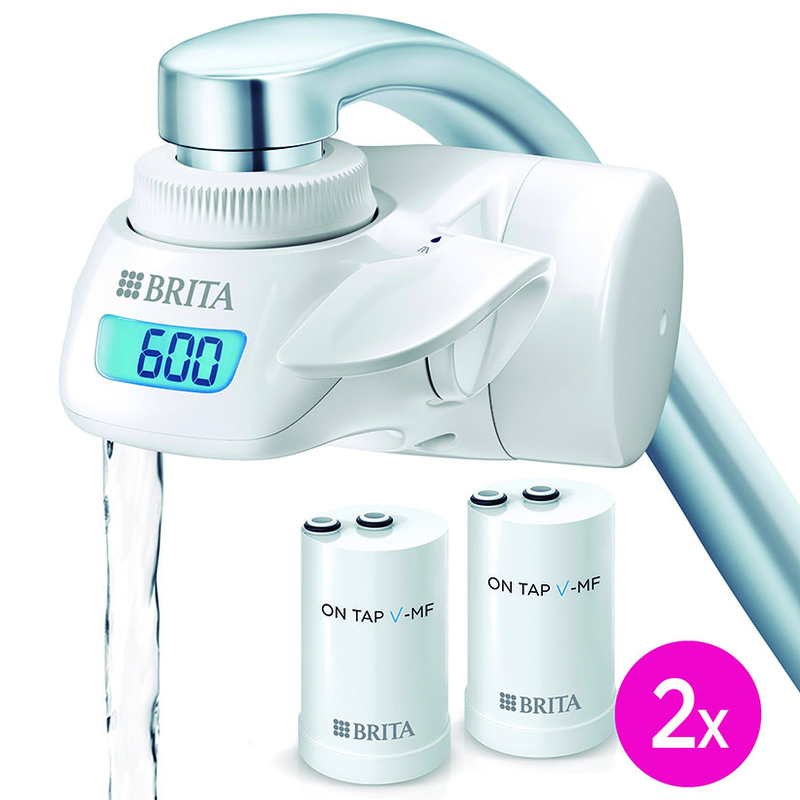Sistema filtración grifo BRITA On Tap Pro 2 filtros