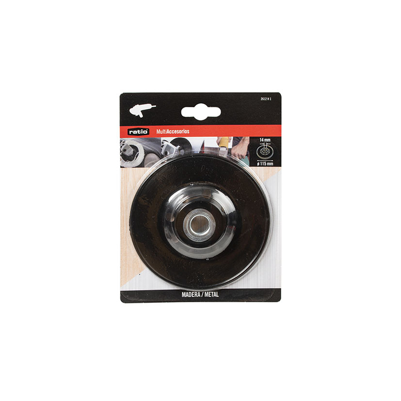 Plato lijador para amoladoras RATIO 2612