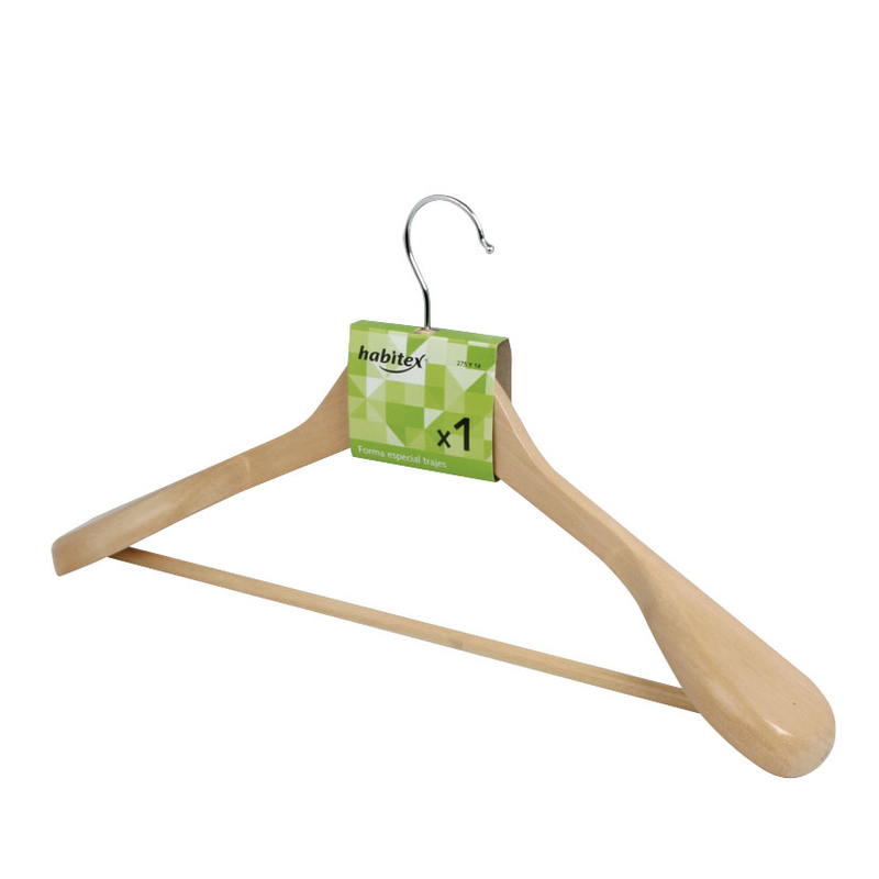 Percha HABITEX recta 45 cm especial trajes
