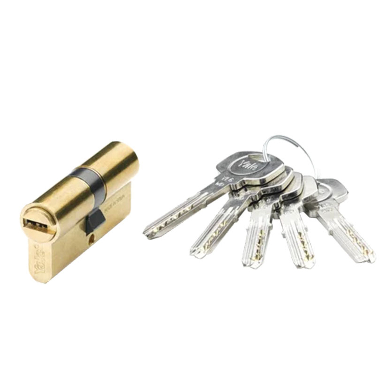 Cilindro seguridad YALE YL6 Latonado