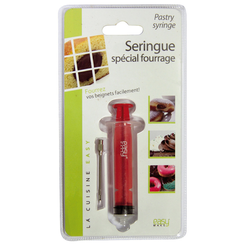 Jeringa para rellenar dulces