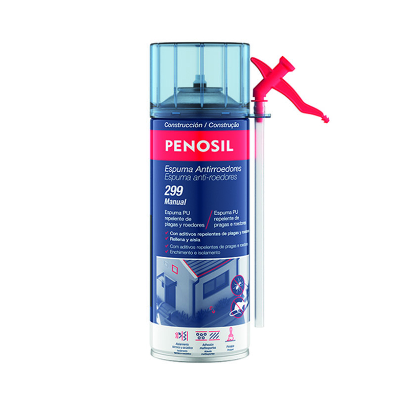Espuma repelente antirroedores PENOSIL 299 ES-PT S365 ml
