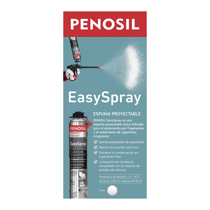 Espuma poliuretano proyectable OLIVÉ Penosil Easyspray