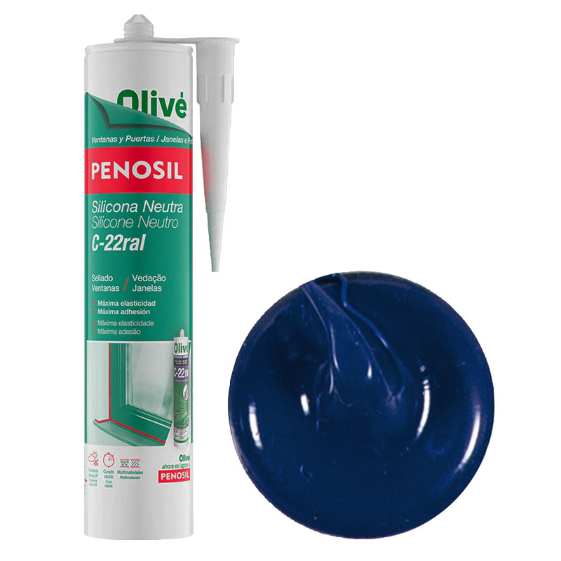Silicona neutra para fachadas y muros cortina PENOSIL 400