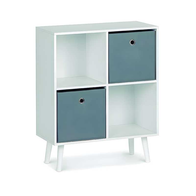 Estantería de cubo 4 niveles serie Grey