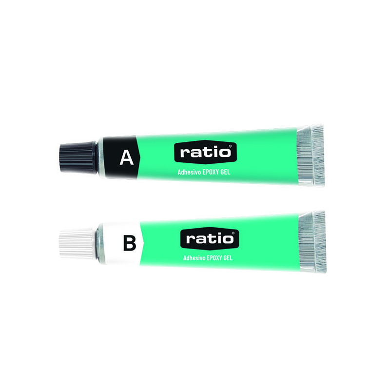 Adhesivo epoxi gel RATIO 11 + 11 ml