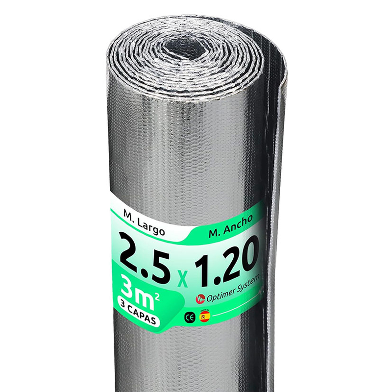 Aislante térmico reflexivo OPTIMER SYSTEM para radiadores