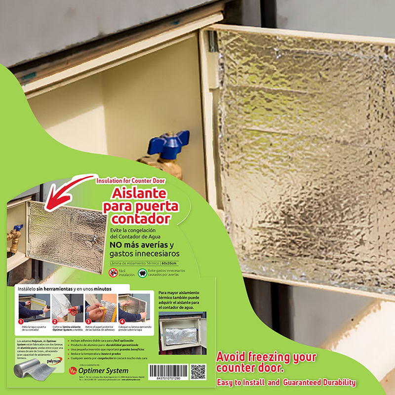 Kit aislante OPTIMER SYSTEM tapa contador