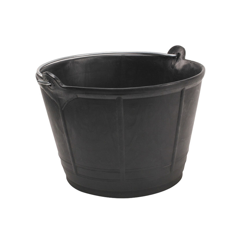 Cubo italiano plástico KANGURO nº4 negro