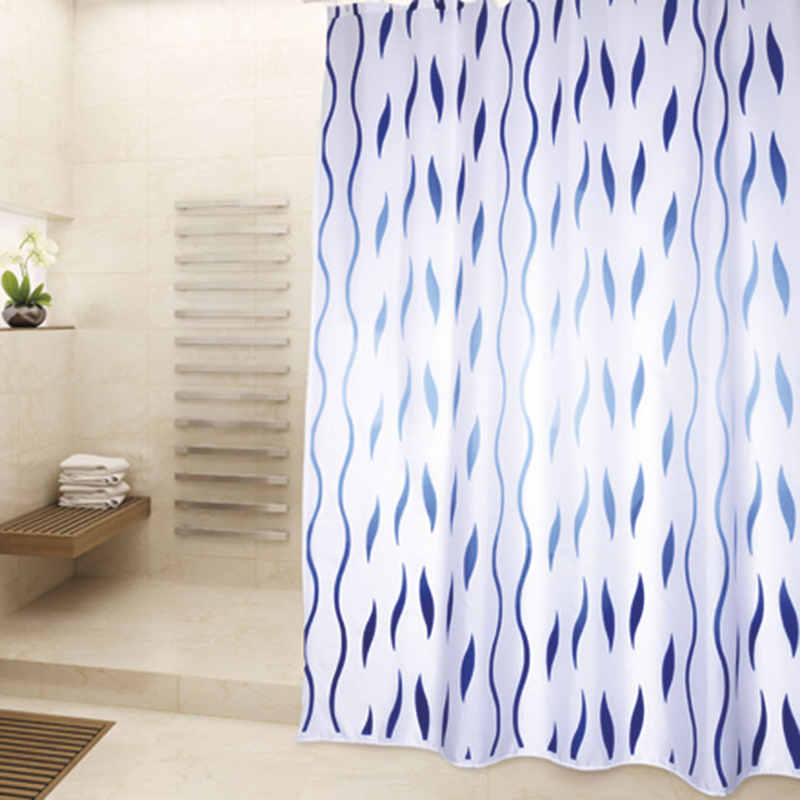 Cortina baño HABITEX Seventies azul