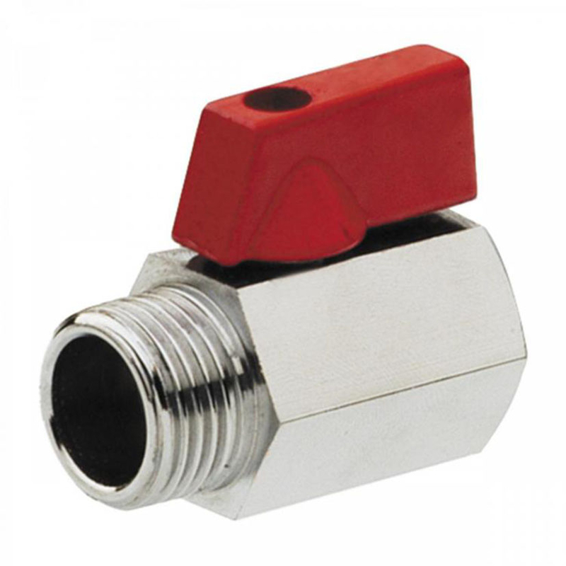 Válvula esfera mini MT con conexión M-H 1/2"