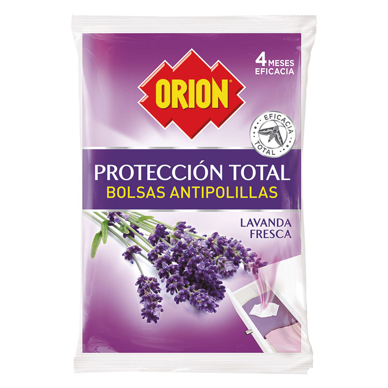 Bolsas antipolillas Orion Lavanda 20 u