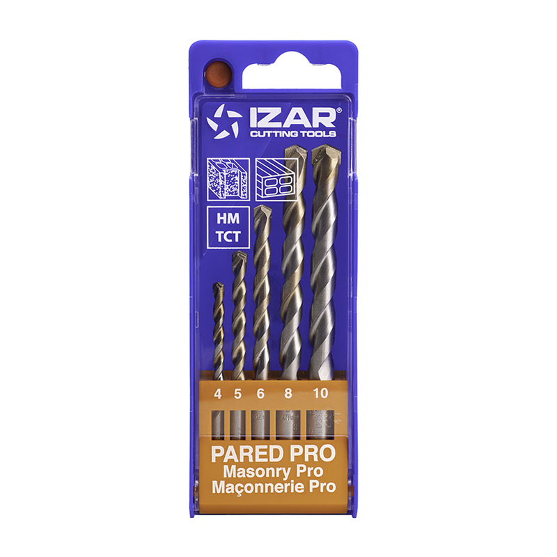 Estuche 5 brocas IZAR profesional 1486