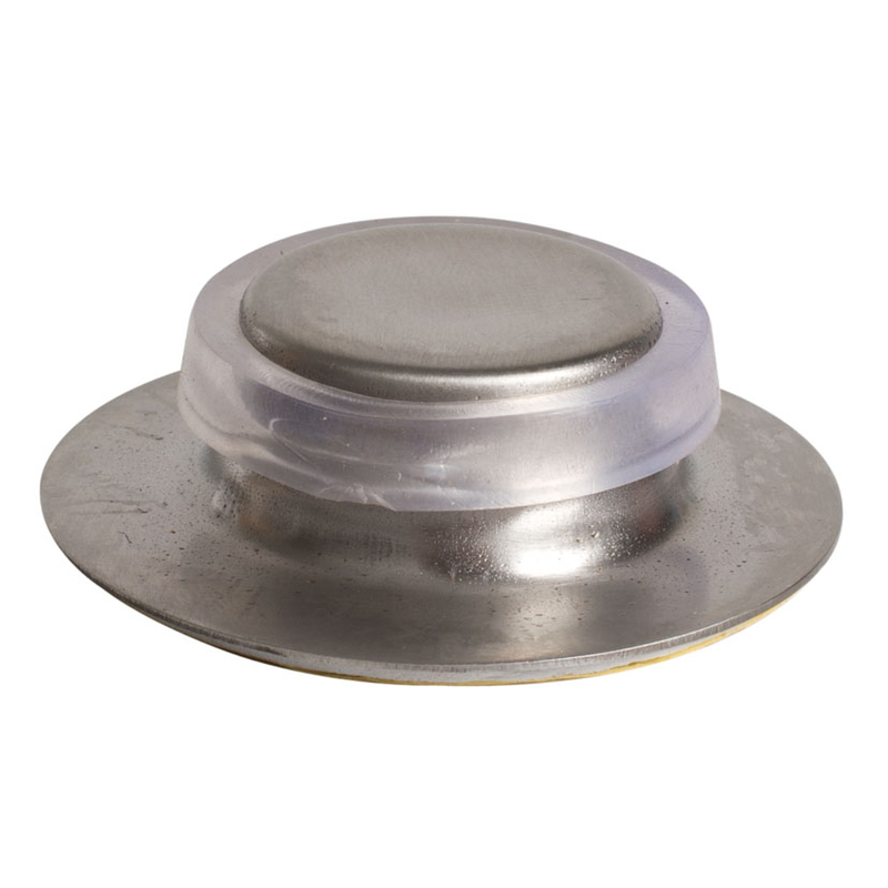 Tope puerta adhesivo EHL base 5cm. 10 unidades