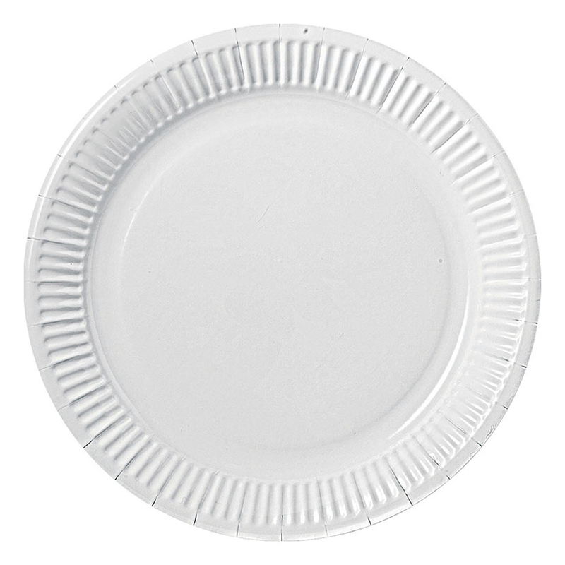 Platos desechables ø 18 cm  150 unidades