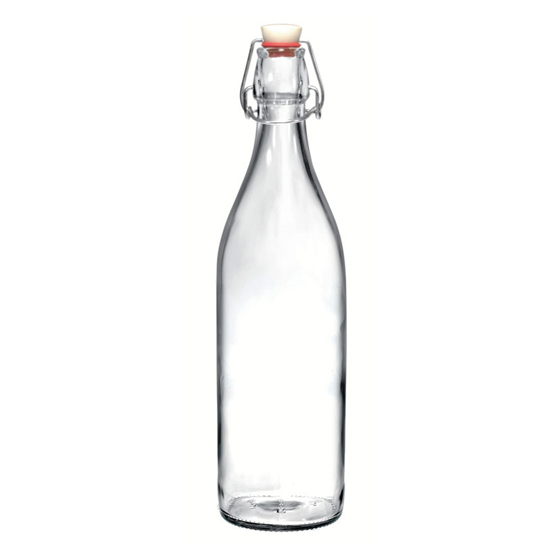 Botella transparente BORMIOLI Giara 1 l  6 unidades