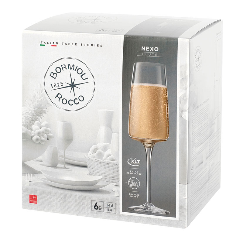 Copa cava BORMIOLI Nexo, 6 unidades