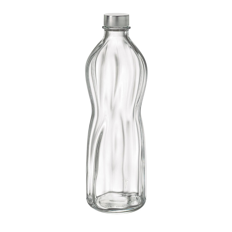 Botella vidrio Aqua 1 l. 6 unidades