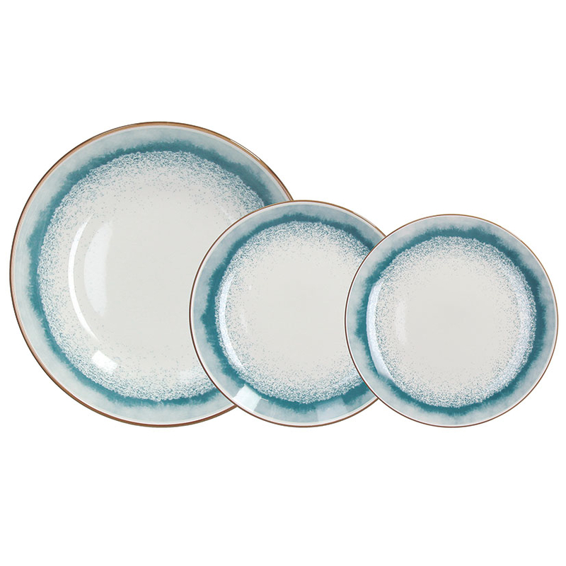 Vajilla 18 piezas porcelana TOGNANA Madison Oasi