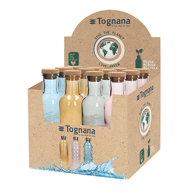 Botella cristal TOGNANA Pop  12 unidades
