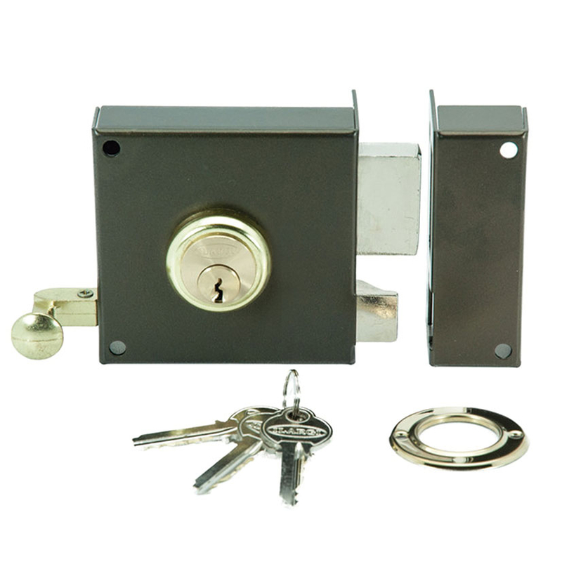 Cerradura sobreponer ILARGI modelo 125A cilindro redondo 47 mm