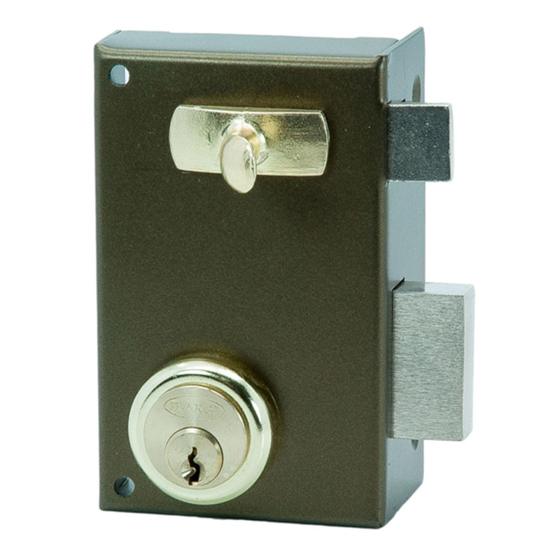 Cerradura sobreponer ILARGI modelo 56A cilindro redondo 43 mm