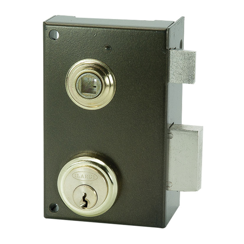 Cerradura sobreponer ILARGI modelo 56B cilindro pera 43 mm