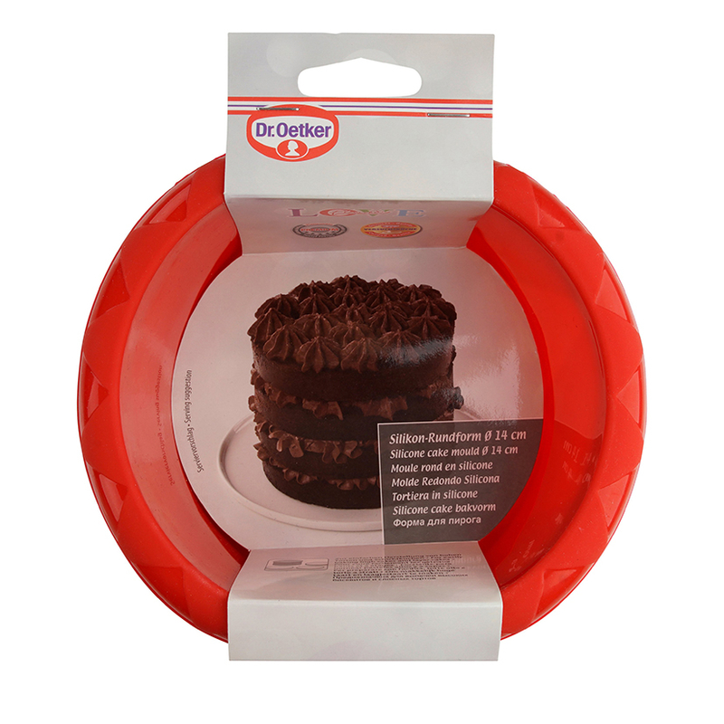 Molde silicona redondo FACKELMAN 16 cm Serie Dr Oetker