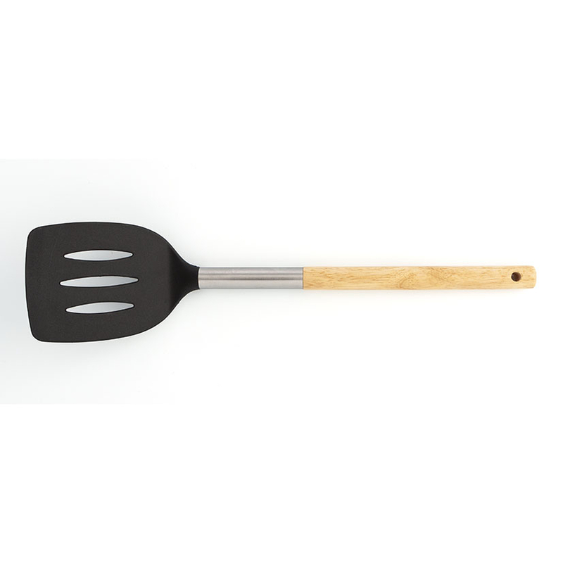 Juego 5 utensilios de cocina madera Baobab + base