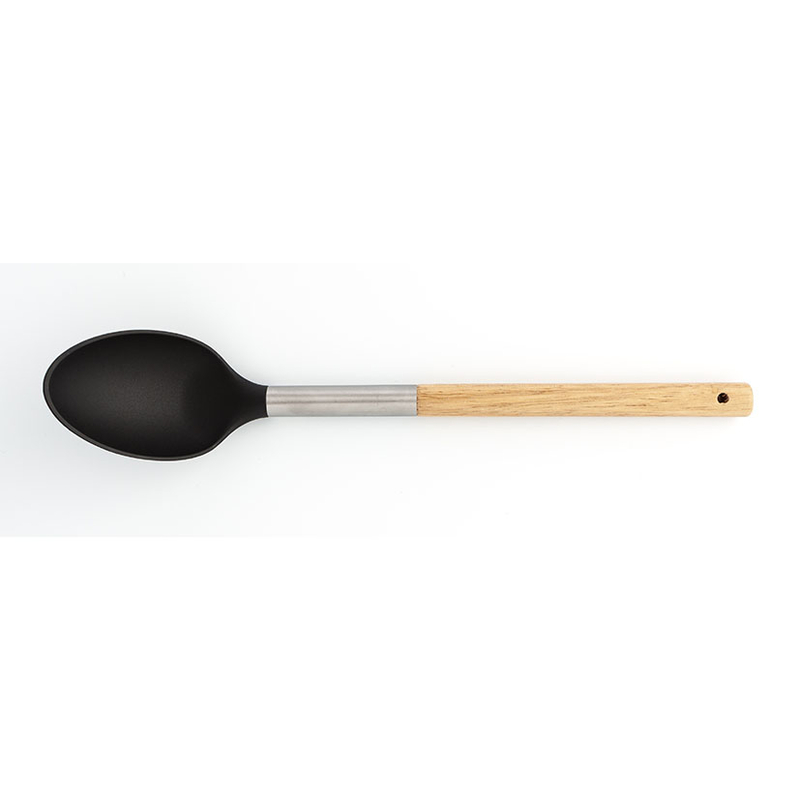 Juego 5 utensilios de cocina madera Baobab + base