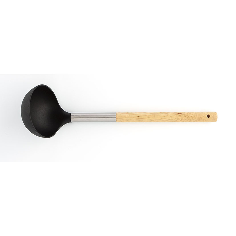 Juego 5 utensilios de cocina madera Baobab + base