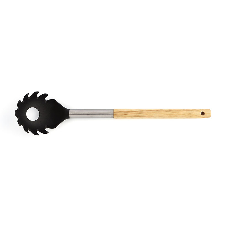 Juego 5 utensilios de cocina madera Baobab + base