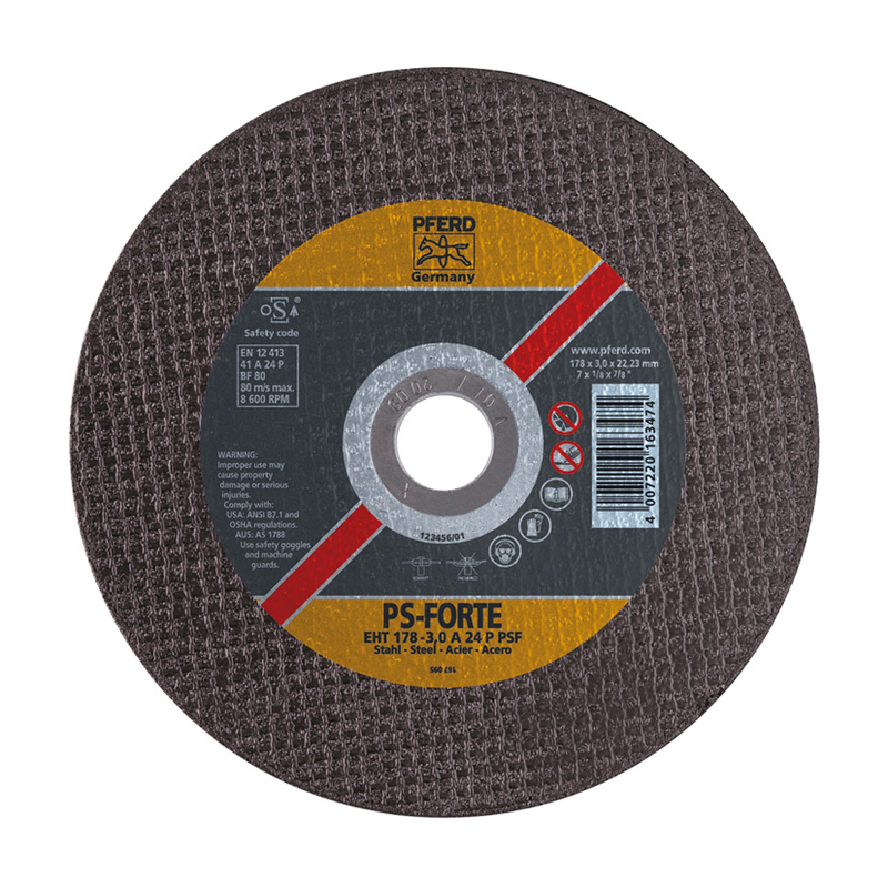 Discos de corte de metal PFERD EH A24 P PSF