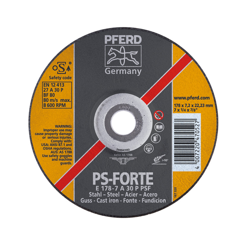 Disco de desbaste de metal A30 P PSF