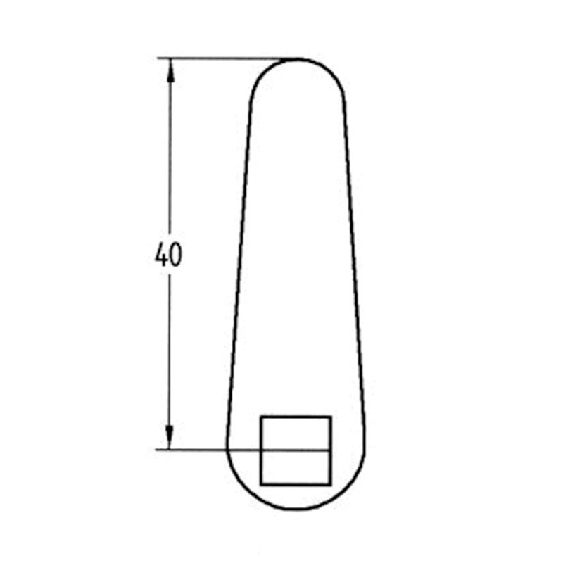 Cerradura buzón AGA 135. (Envase completo)