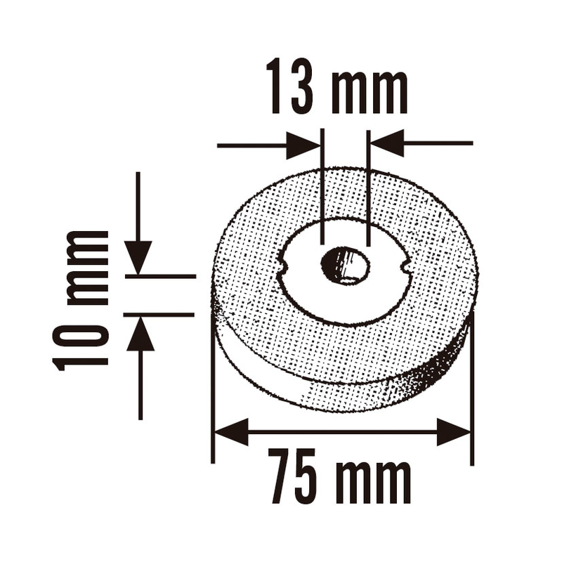 Muela abrasiva RATIO 3639/3640
