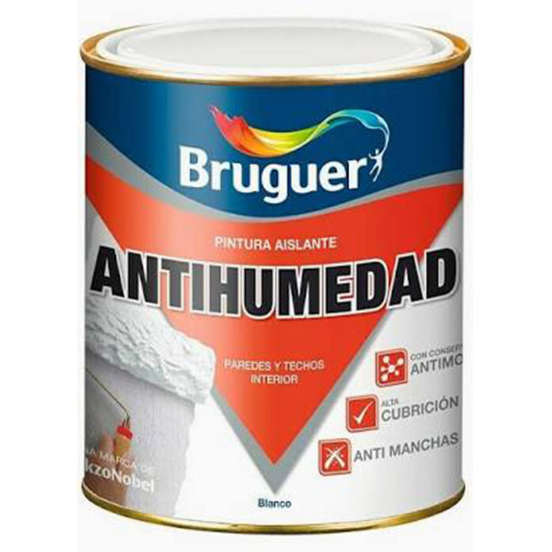 Pintura antihumedad aislante BRUGUER 750 ml