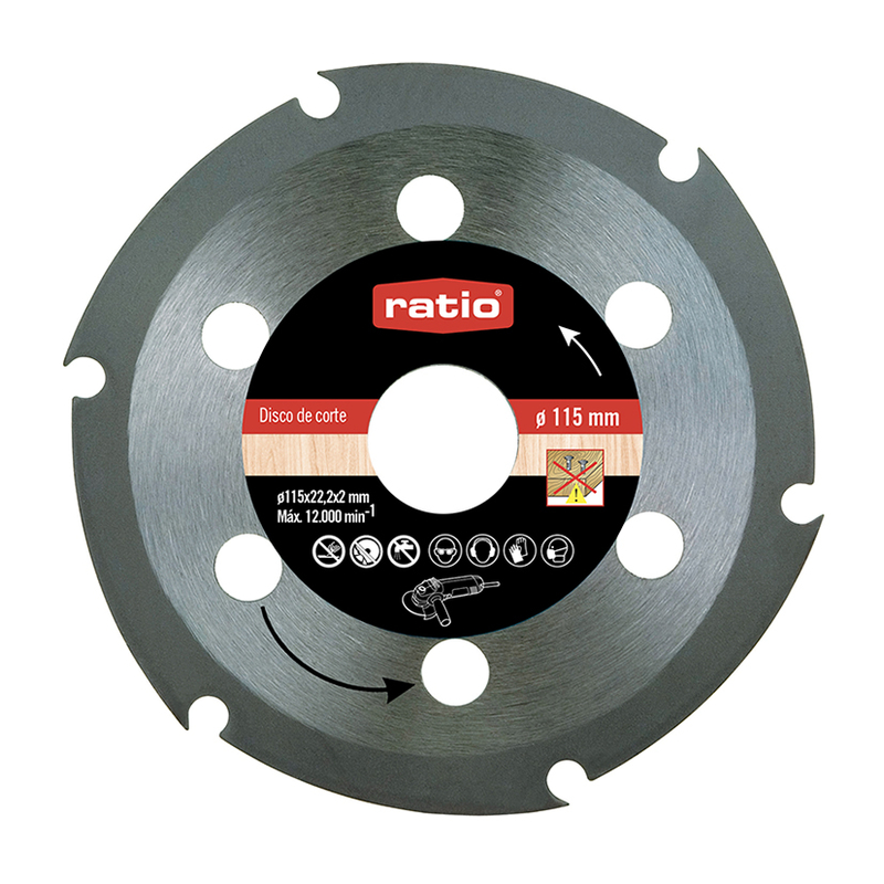 Disco de corte madera RATIO