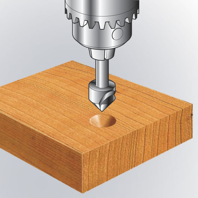 Fresa avellanador RATIO para madera