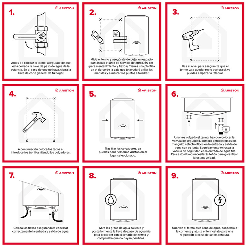 Termo eléctrico ARISTON Pro1 Eco Multis