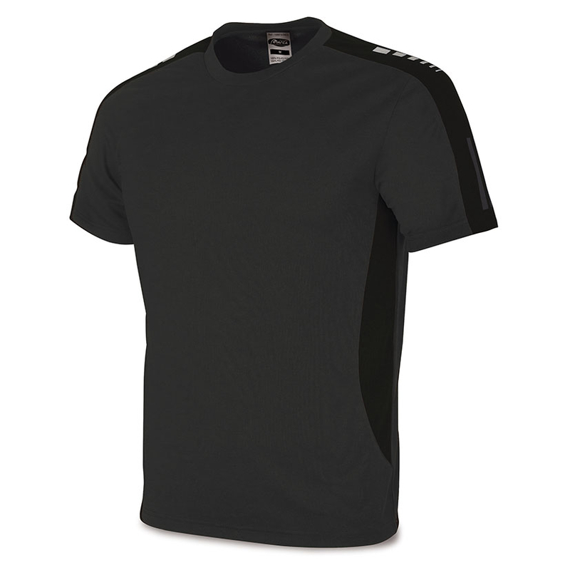 Camiseta técnica MARCA azul marino-azulina