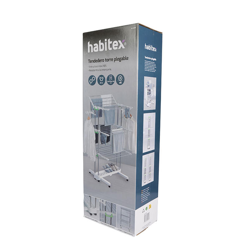 Tendedero torre plegable HABITEX