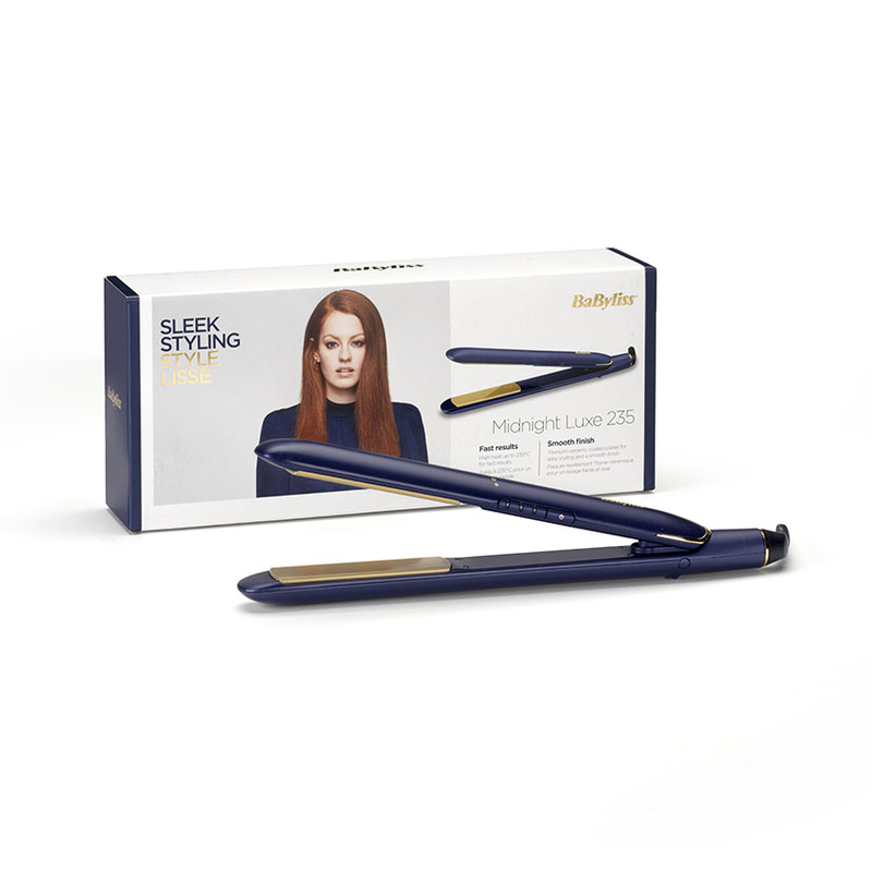 Plancha cabello BABYLISS Midnight Luxe 235