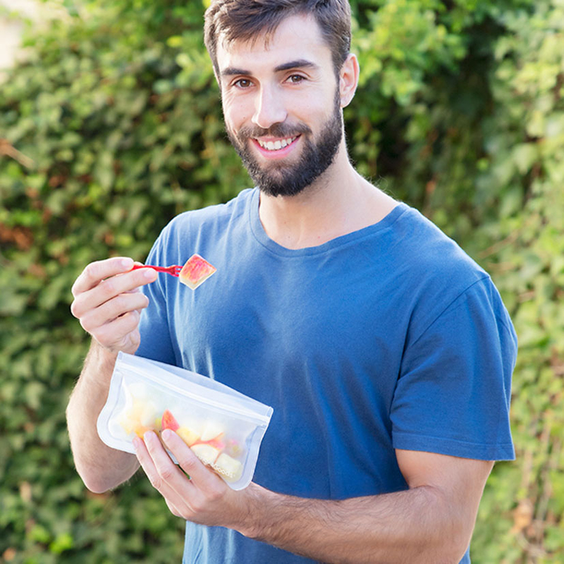 Set de 10 bolsas reutilizables para alimentos INNOVAGOODS Freco