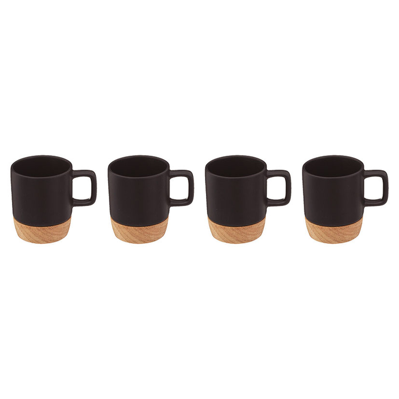 Juego de café/té negro bambú 12 cl