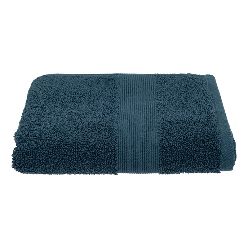Toalla lavabo algodón mod. Egeen azul, 6 unidades