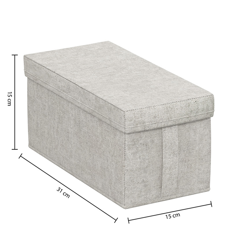 Caja almacenaje con tapa 5FIVE serie Orga