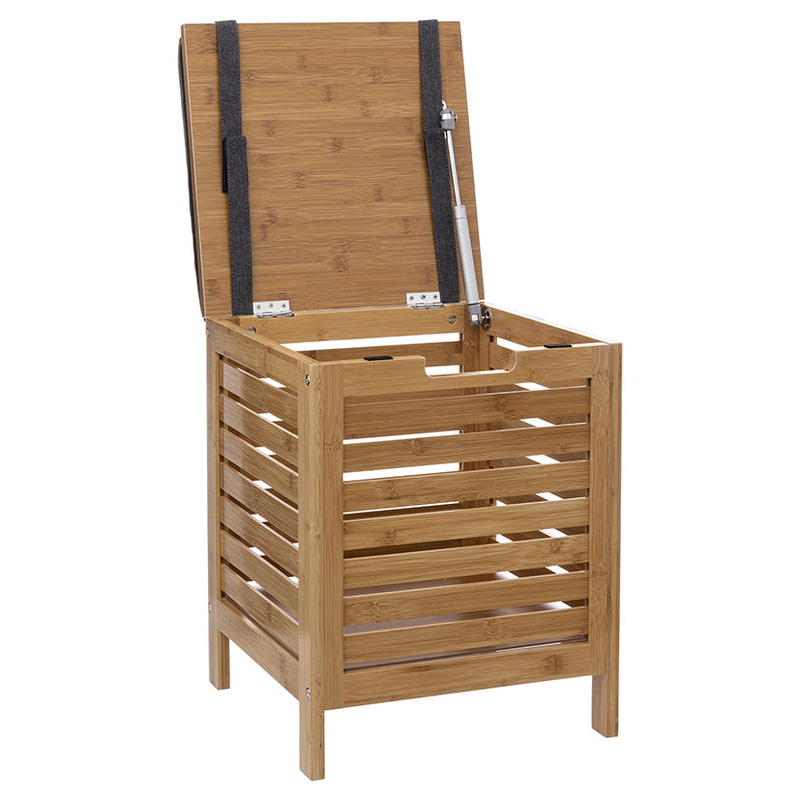 Banco almacenamiento Bambu 5FIVE 35x35xh.49 cm