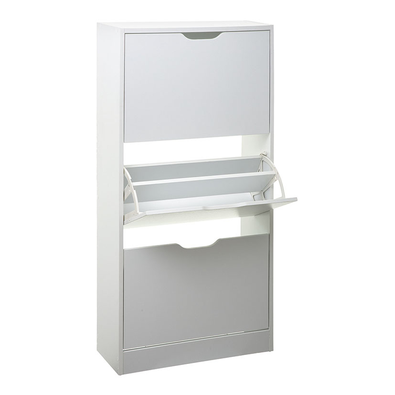Zapatero pared 3 puertas 5FIVE blanco